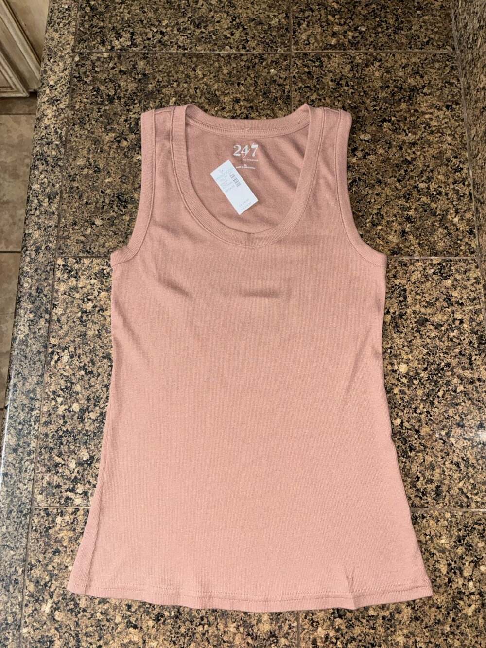 24/7 by Maurices Ribbed Tank Top Size Medium